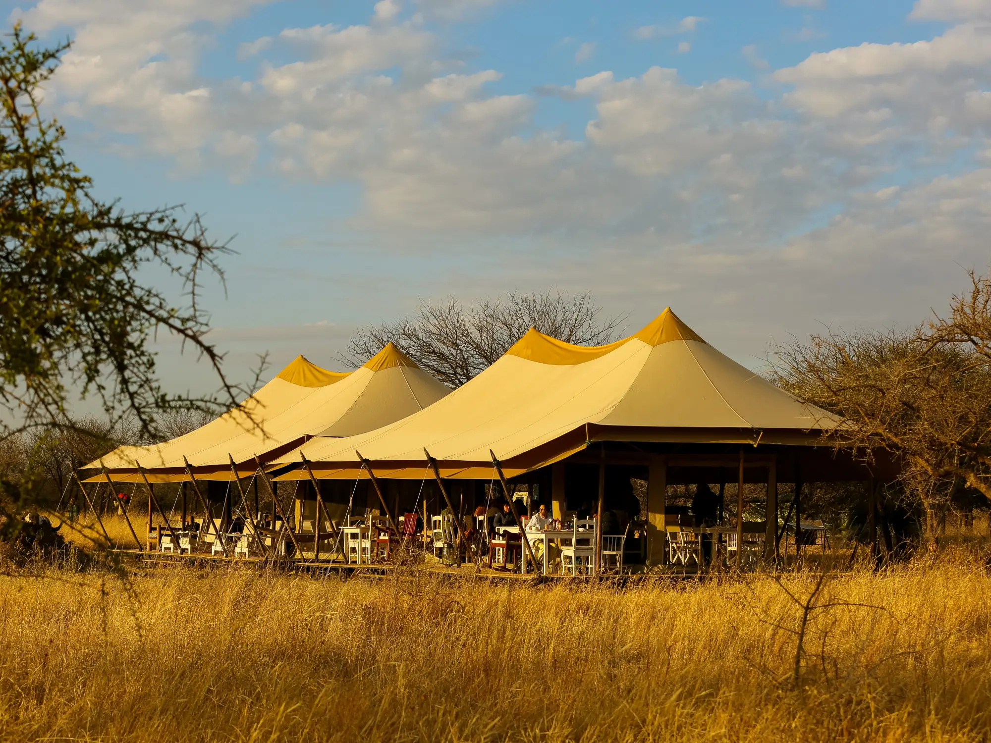 Intimate Central Serengeti Camp