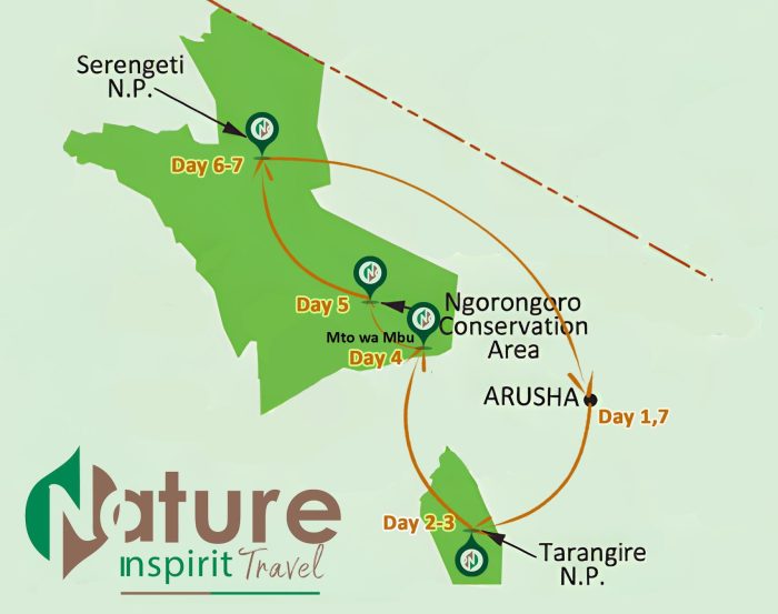 Tanzania highlights 8-day
